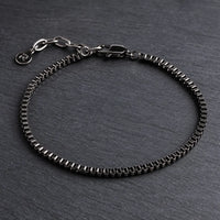 Fjord × Flint - Twisted Rope & Gunmetal Bracelet Stack