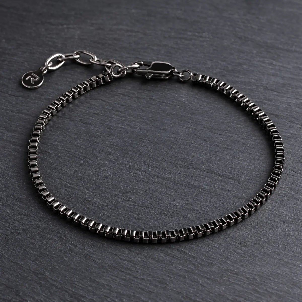 Fjord × Flint - Twisted Rope & Gunmetal Bracelet Stack