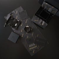 Rhys – 6mm Black Leather Bracelet