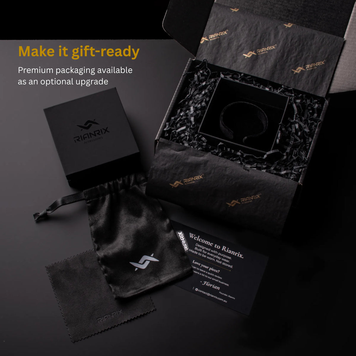 Cade – Onyx Bead Bracelet