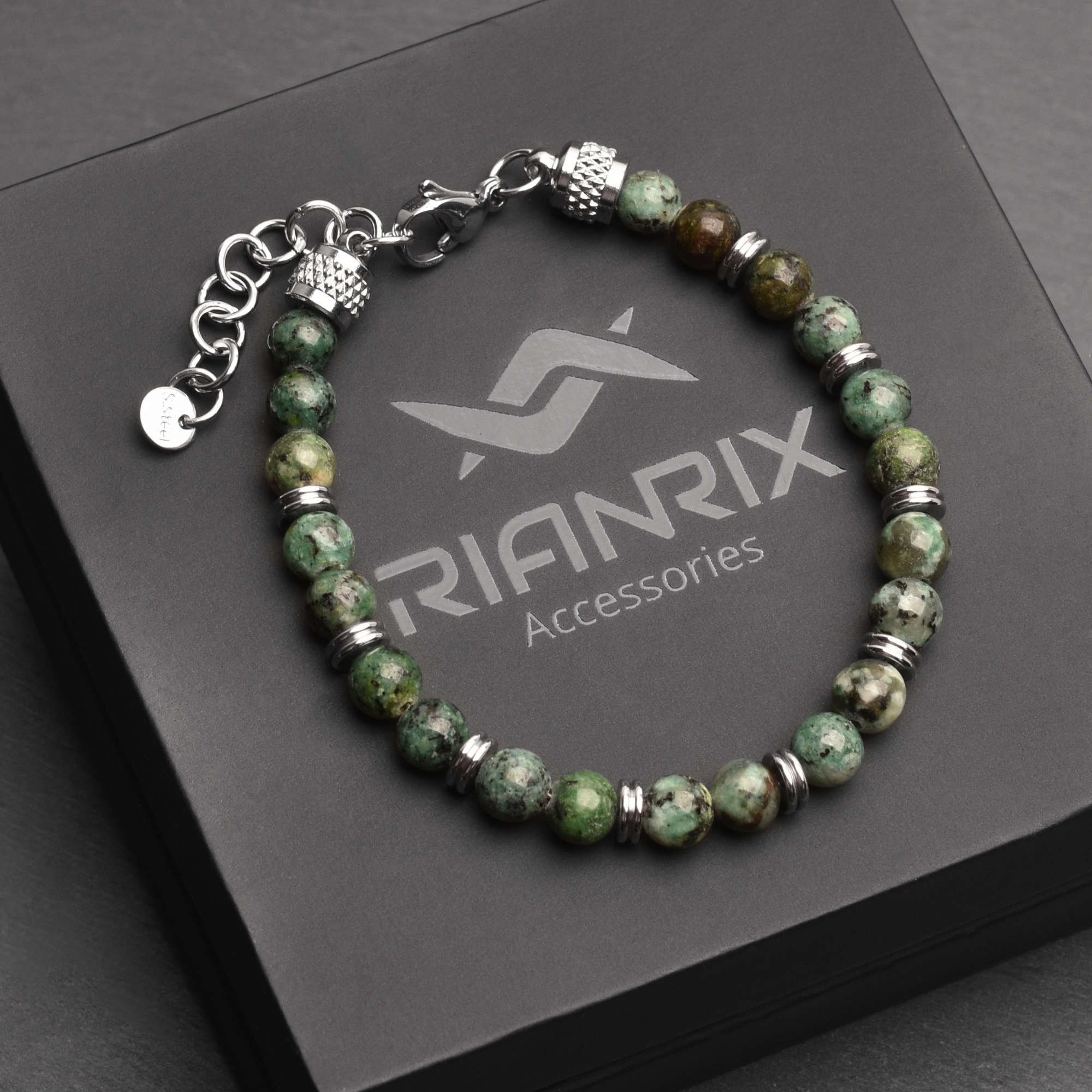 Kano - African turqoise natural stone bracelet