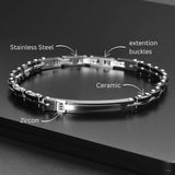 Kronox - Adjustable Stainless Steel Chain Bracelet