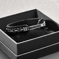 Kronox - Adjustable Stainless Steel Chain Bracelet