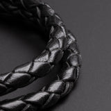 Maddox – 4mm Double-Layer Cowhide (Black)