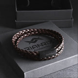 Nocturne — Triple Nappa Leather Bracelet