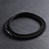 Noir — 4mm Double-Layer Milan Rope