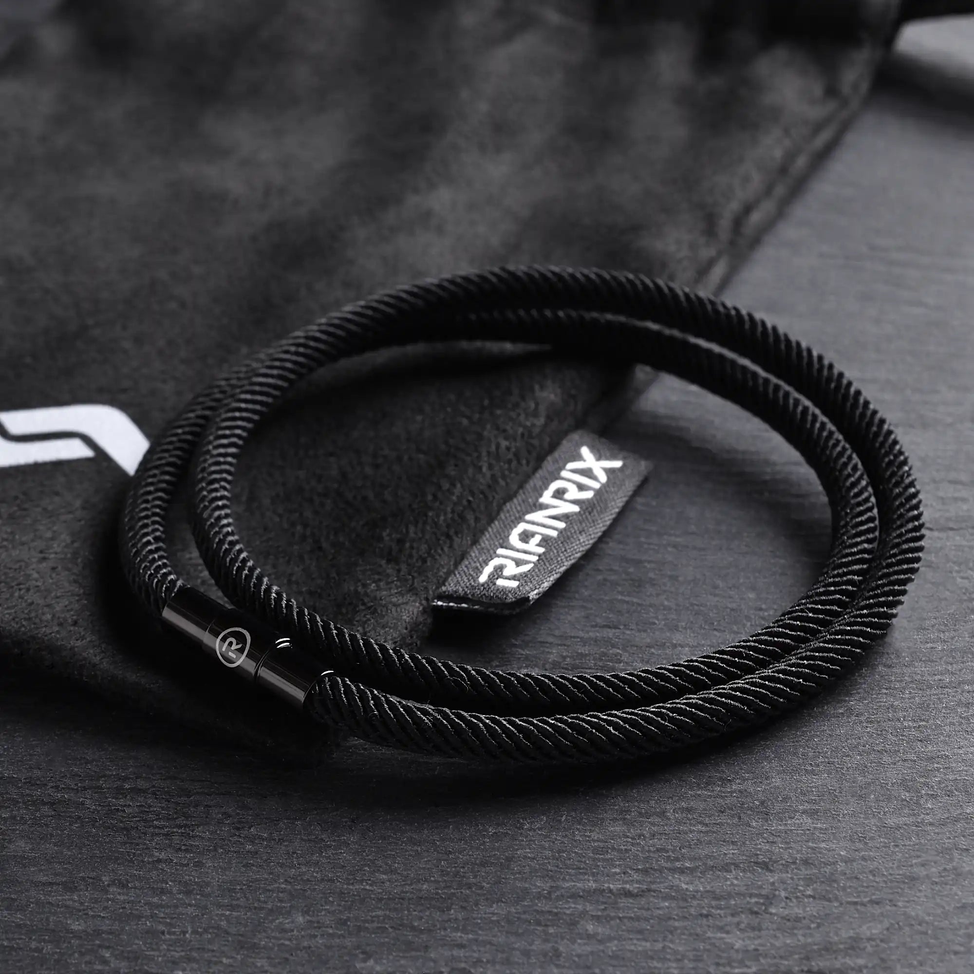 Noir — 4mm Double-Layer Milan Rope