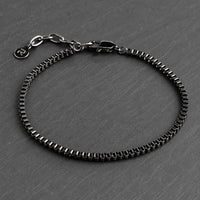 Orion & Flint – Leather & Steel Bracelet Stack