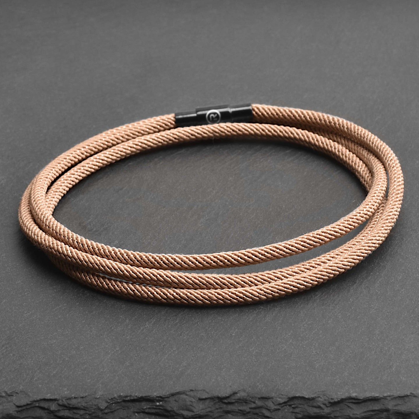 Talon - 3mm triple-layer Milan rope bracelet in khaki