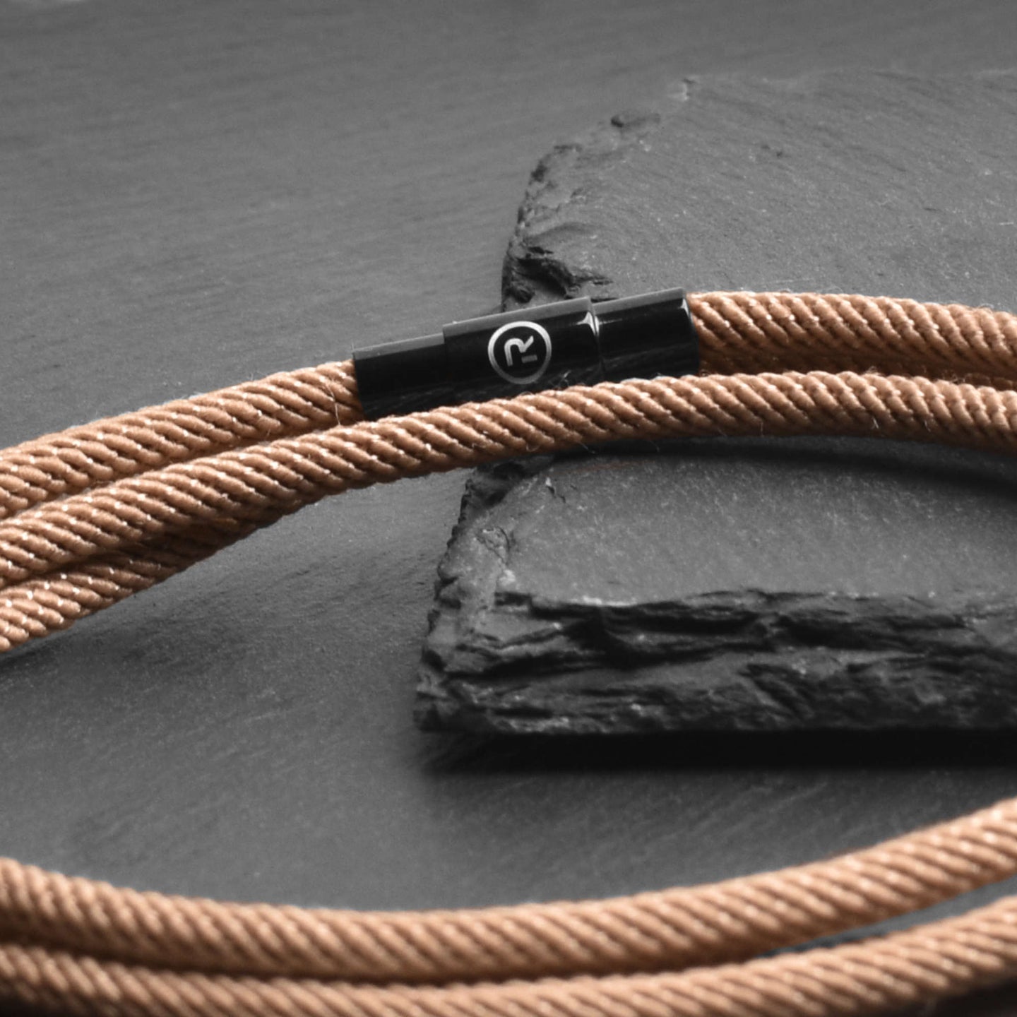 Talon - 3mm triple-layer Milan rope bracelet in khaki